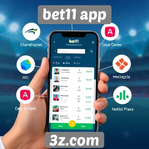 Funcionalidades inovadoras do bet11 app